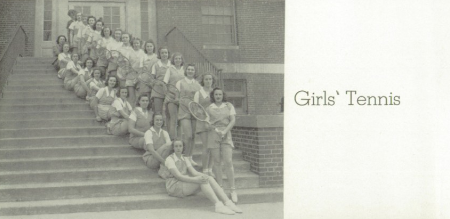 1939 Girls’ Tennis Team