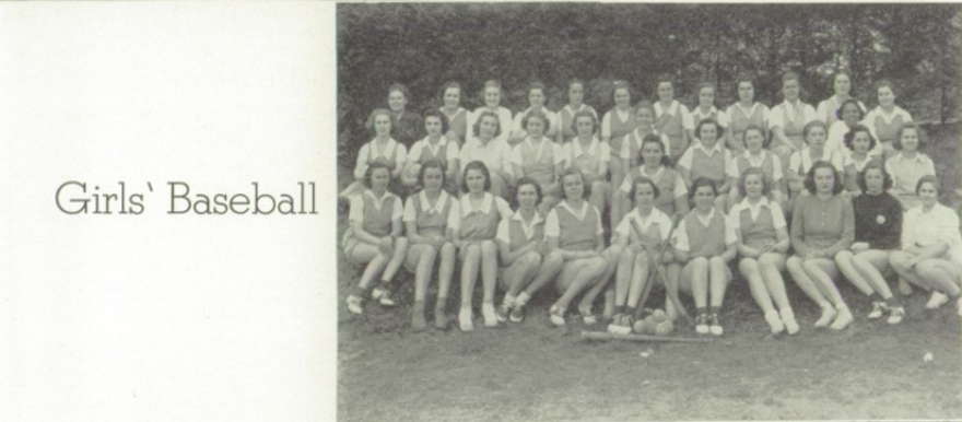 1939 Girls’ Baseball Team