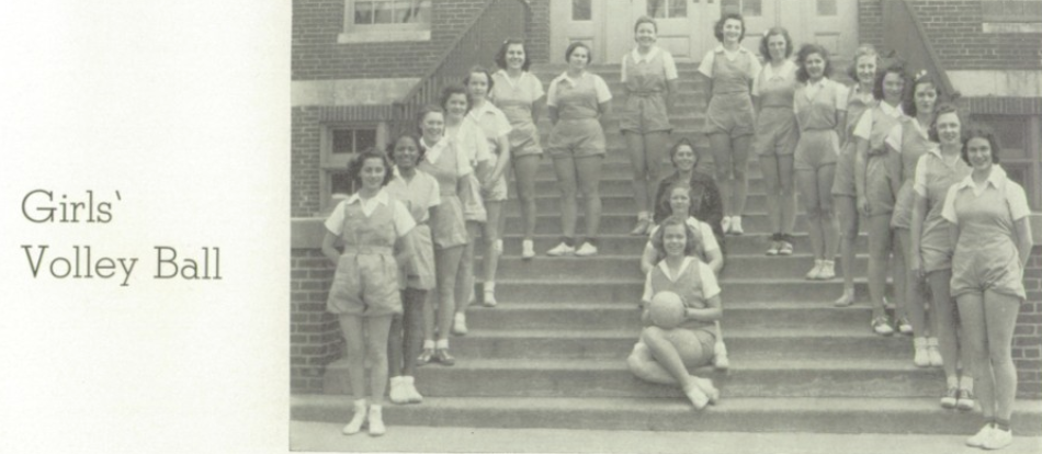 1939 Girls’ Volleyball Team