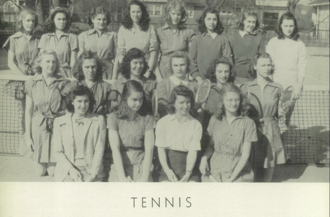 1942 Girls’ Tennis Team