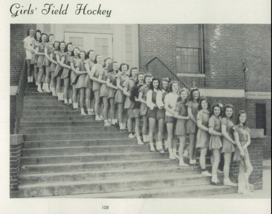 1943 Girls’ Field Hockey Team