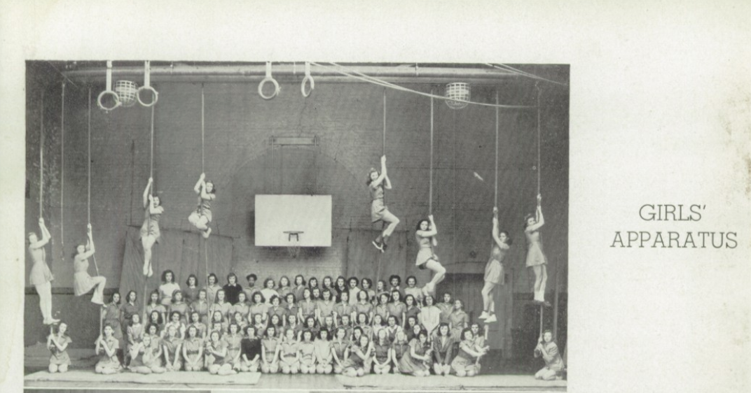 1945 Girls’ Gymnastics Team