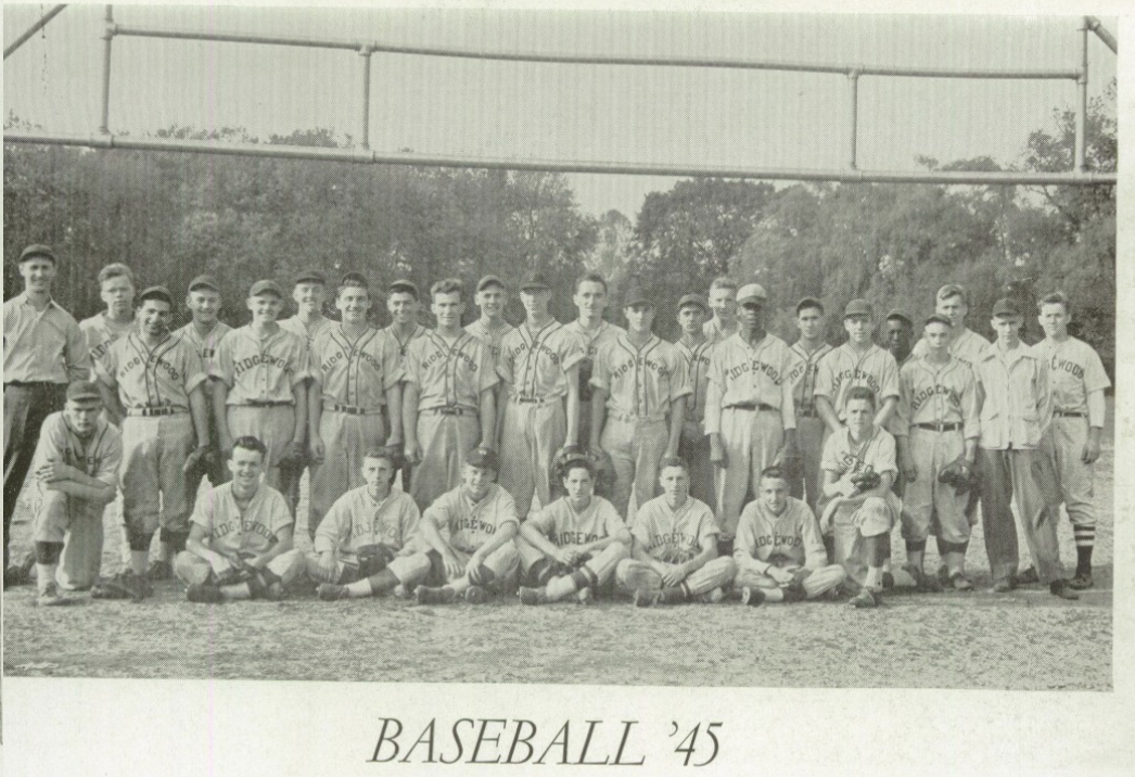 1945 Boys’ Baseball Team