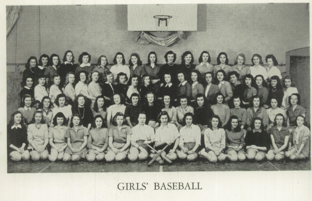 1947 Girls’ Baseball Team