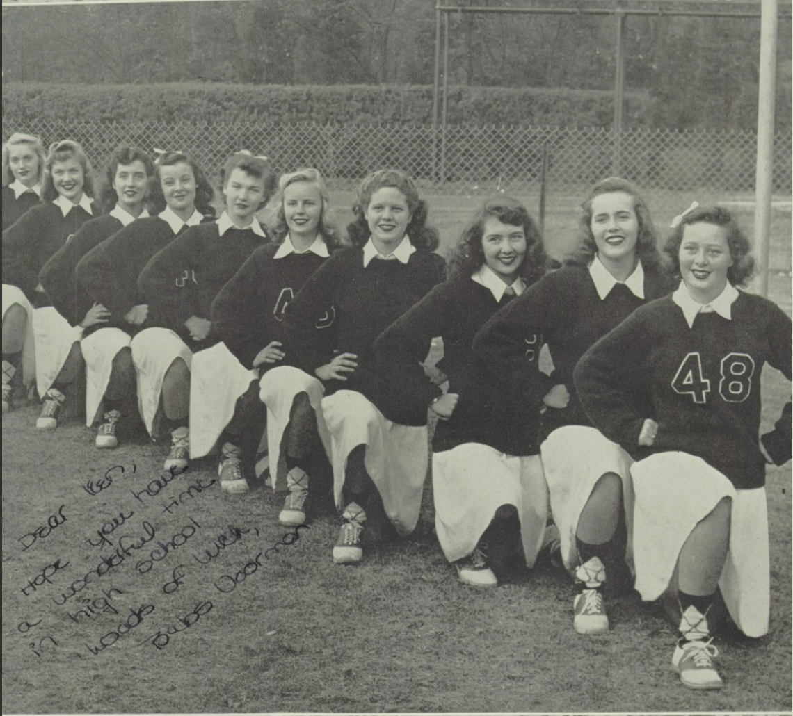 1947-48 Cheer Leaders