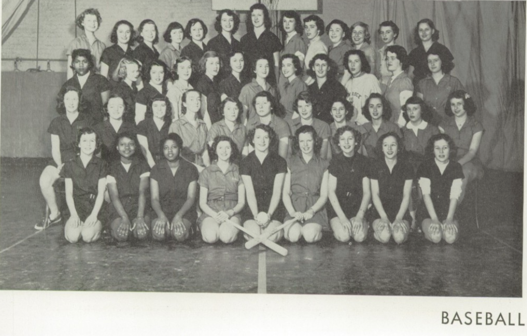 1949 Girls’ Baseball Team