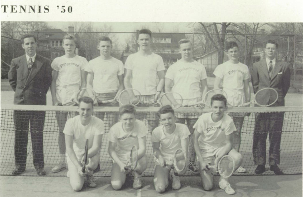 1950 Boys’ Tennis Team
