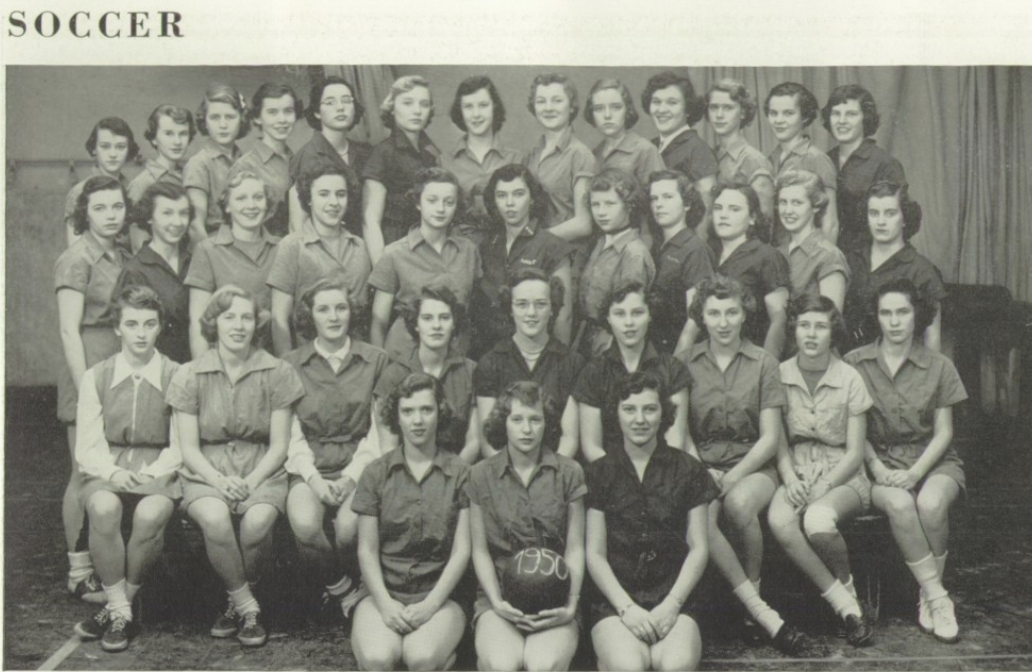 1950 Girls’ Soccer Team