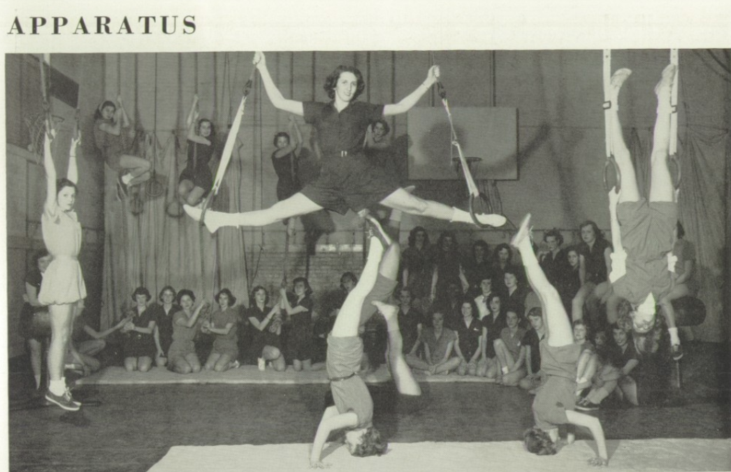 1950 Girls’ Gymnastics Team