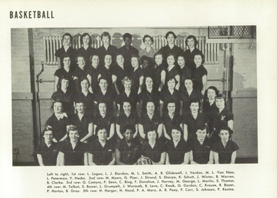 1953 Girls’ Basketball Team