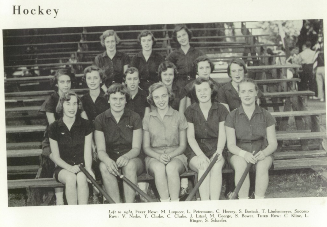 1954 Girls’ Field Hockey Team
