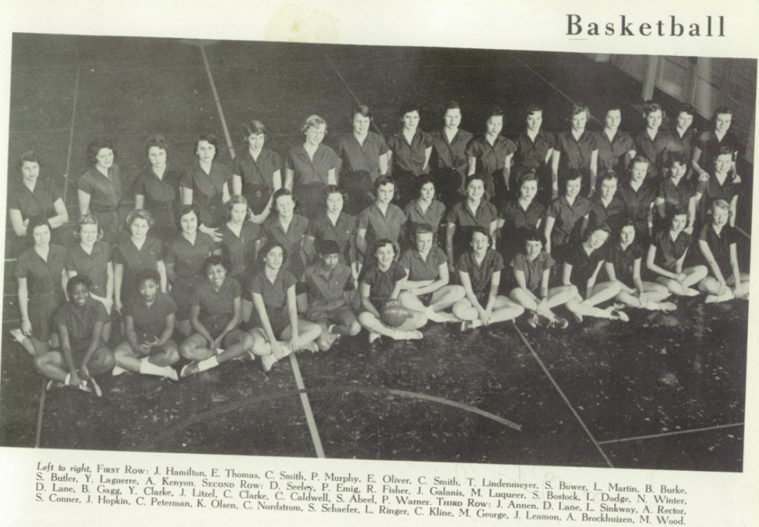 1954 Girls’ Basketball Team