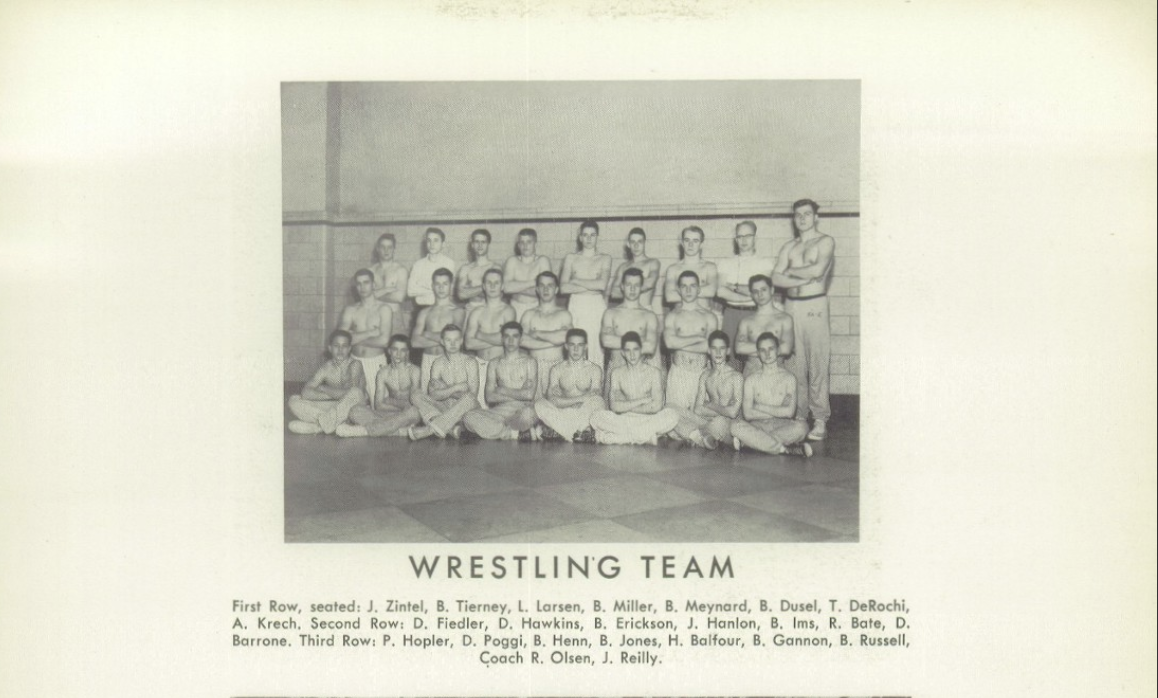 1956 Boys’ Wrestling Team