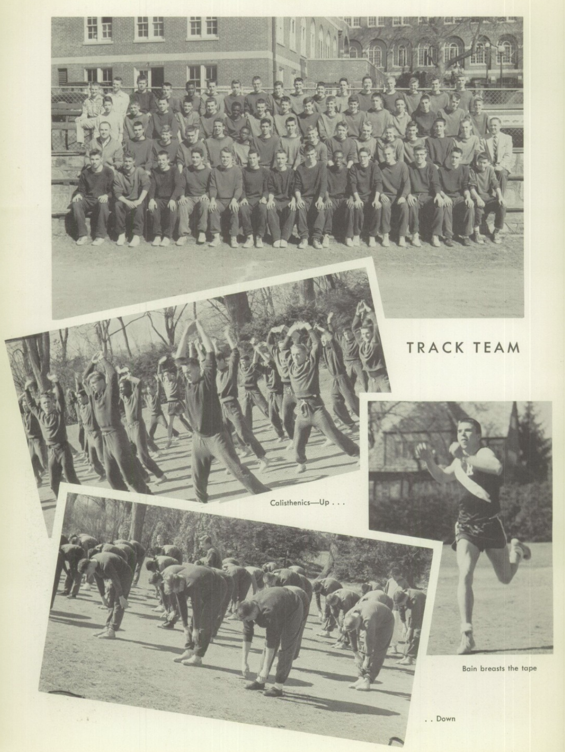 1956 Boys’ Track Team