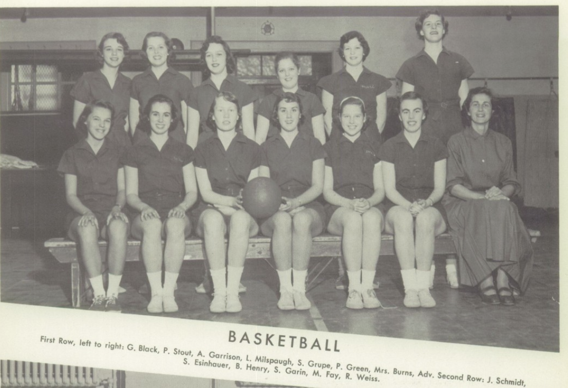 1956 Girls’ Basketball Team