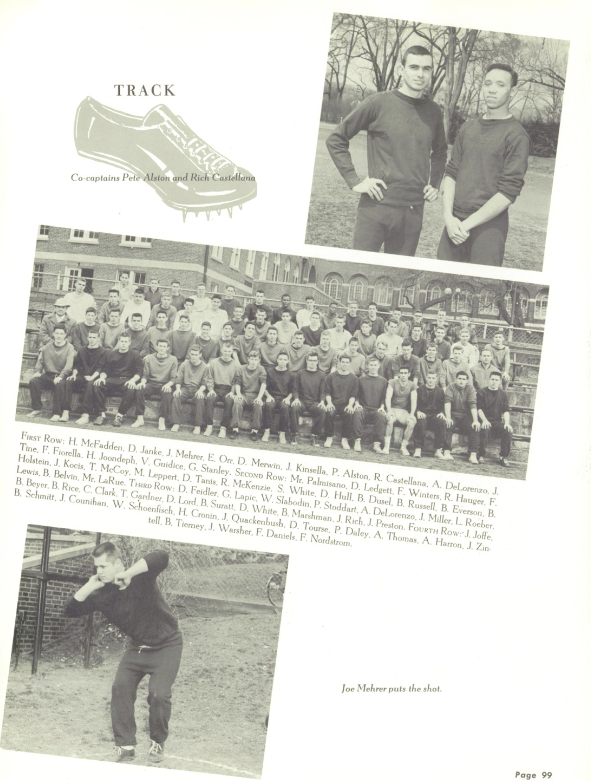 1957 Boys’ Track Team