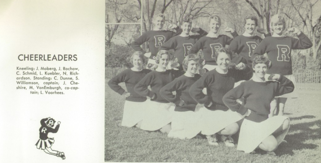 1957-58 Cheer Leaders