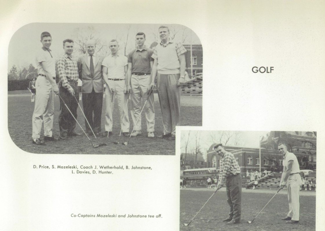 1958 Boys’ Golf Team