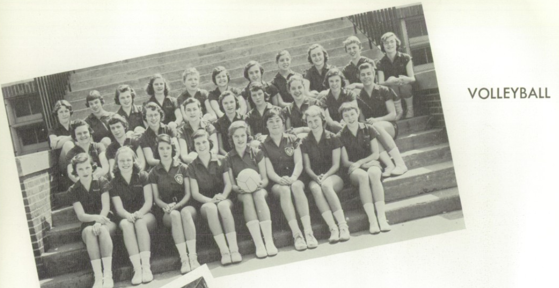 1958 Girls’ Volleyball Team