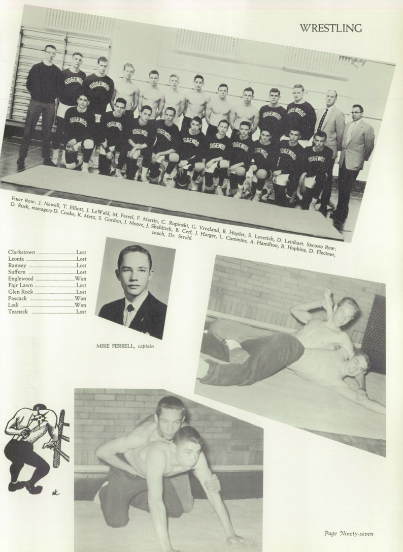 1959 Boys’ Wrestling Team