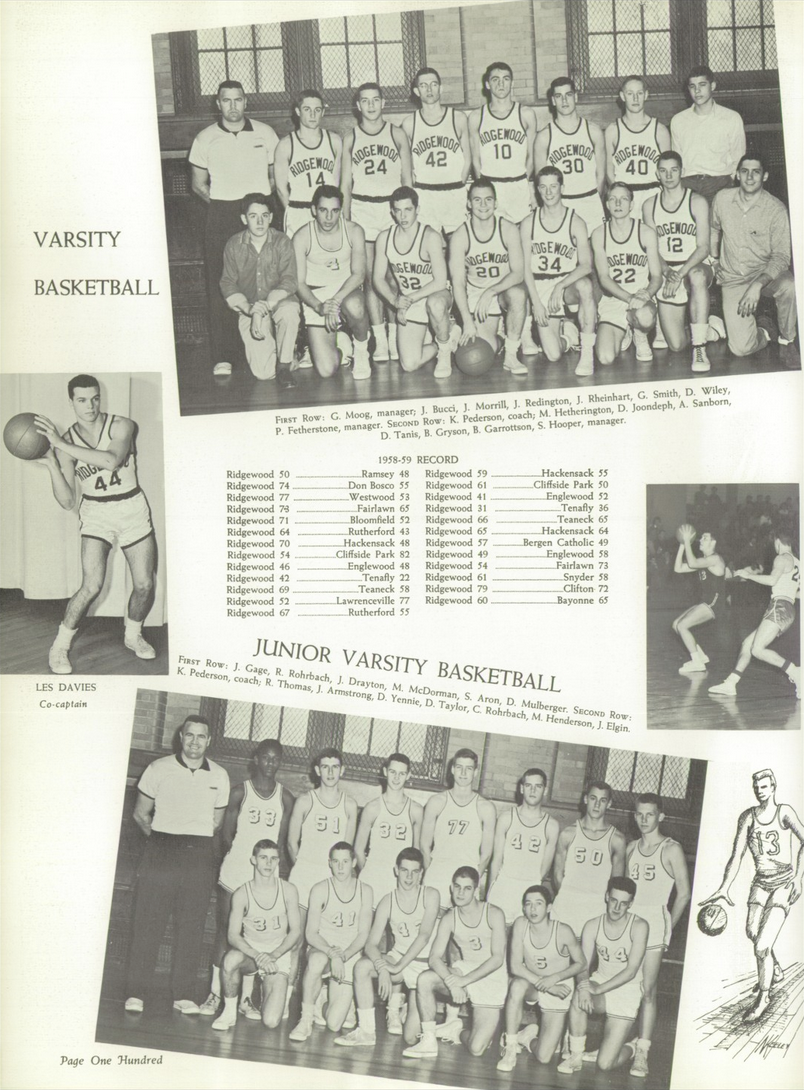 1959 Boys’ Basketball Team