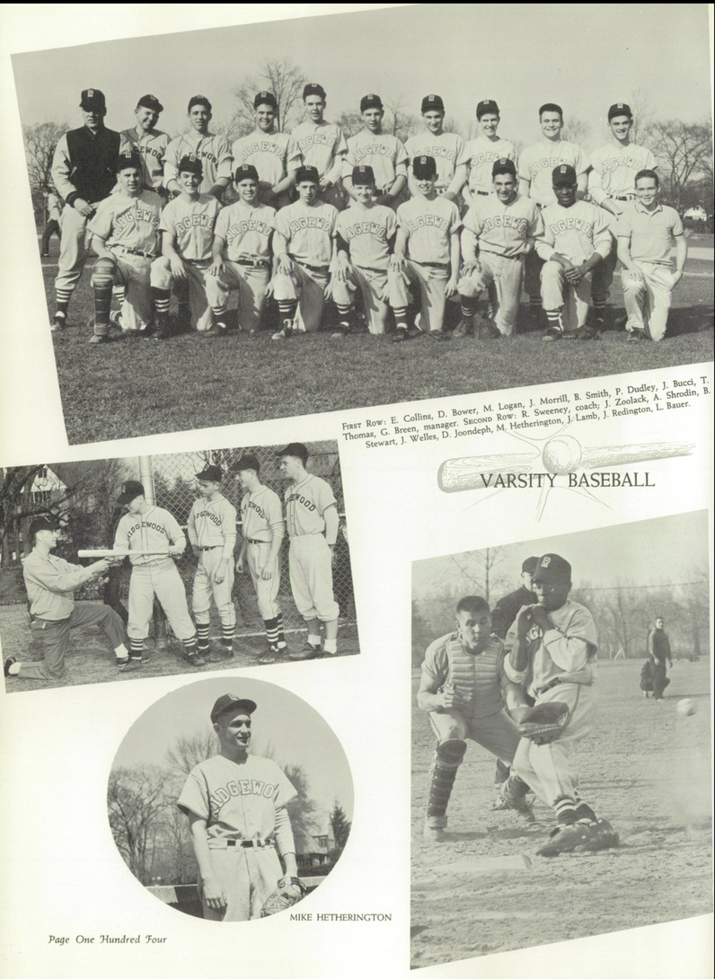 1959 Boys’ Baseball Team