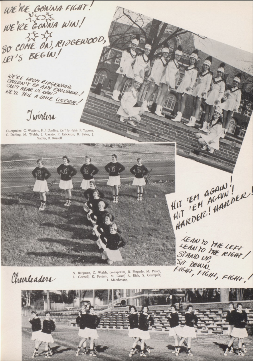 1959-60 Cheer Leaders