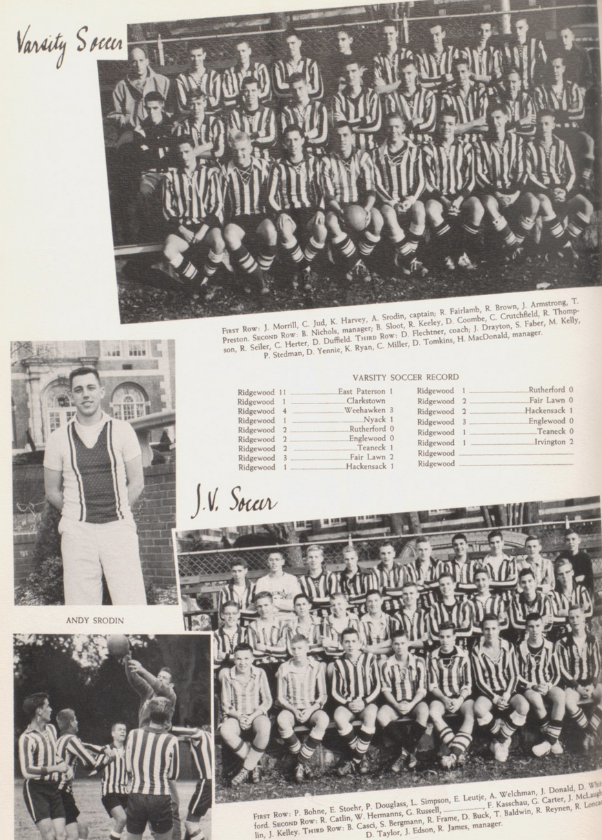1959 Boys’ Soccer Team