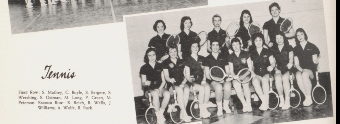 1960 Girls’ Tennis Team