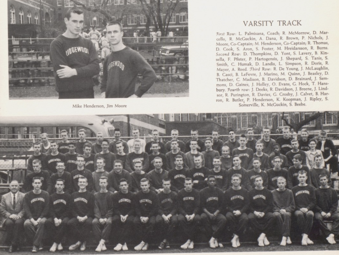 1961 Boys’ Track Team