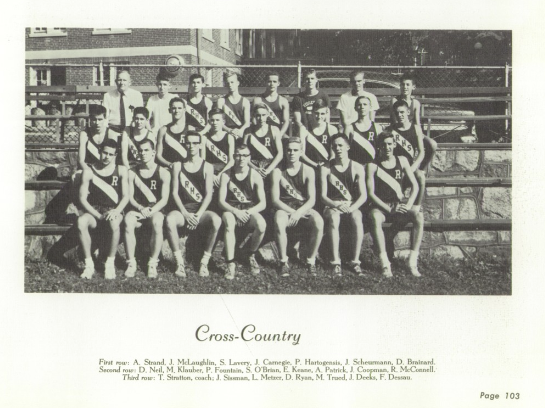 1962 Boys’ Cross Country Team