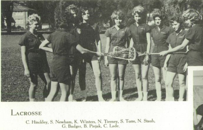 1962 Girls’ Lacrosse Team