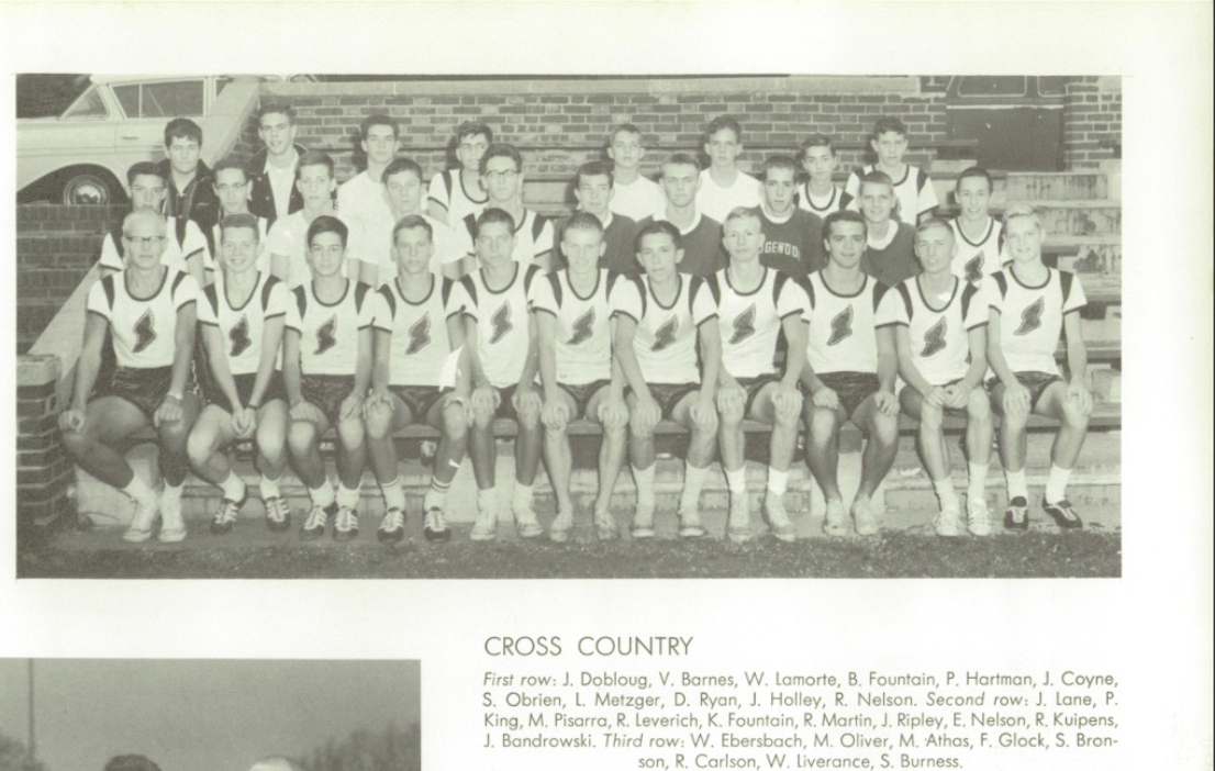 1963 Boys’ Cross Country Team