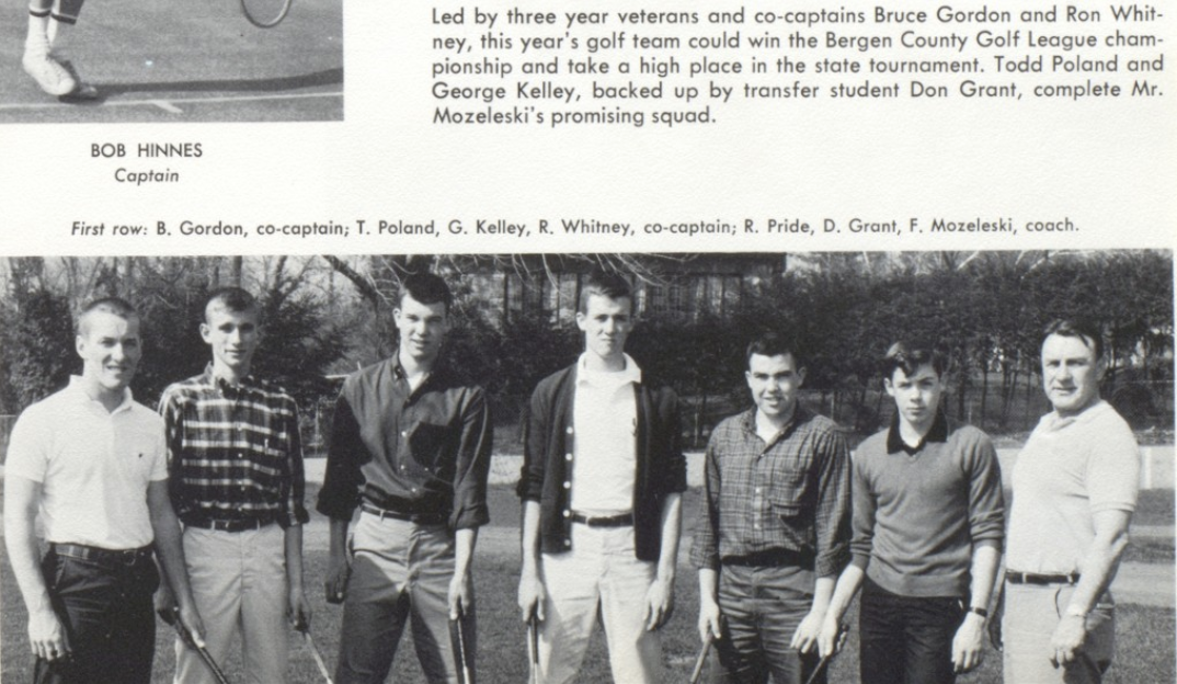 1964 Boys’ Golf Team