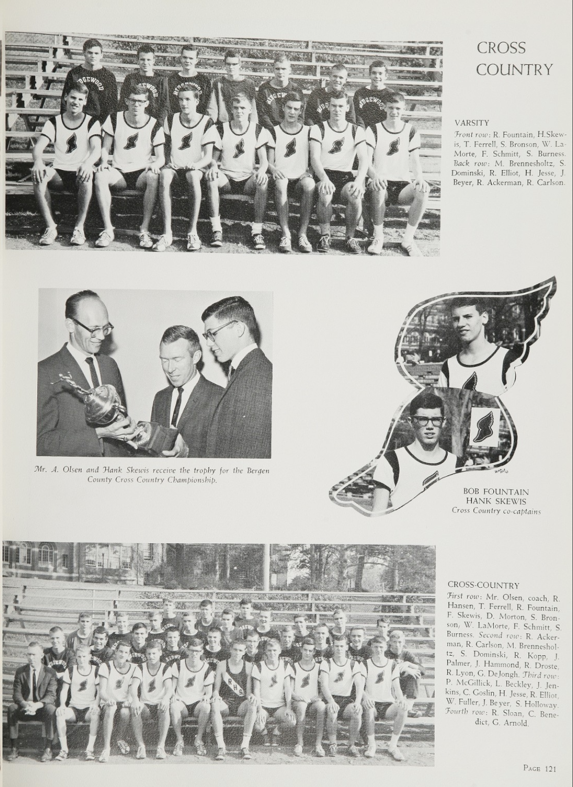 1965 Boys’ Cross Country Team
