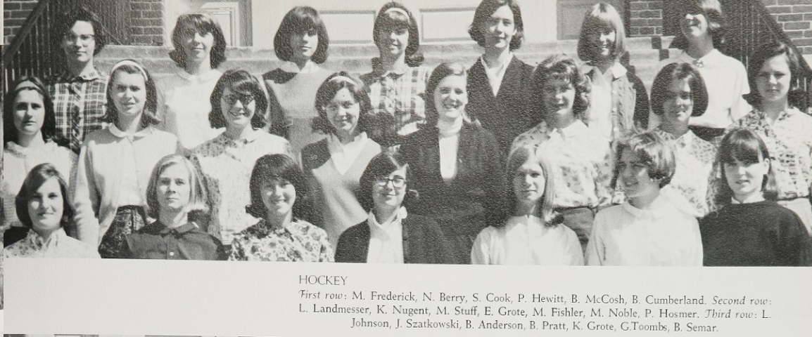 1965 Girls’ Field Hockey Team