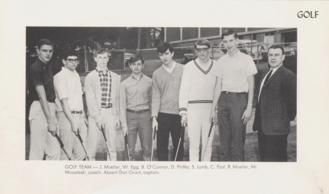 1966 Boys’ Golf Team