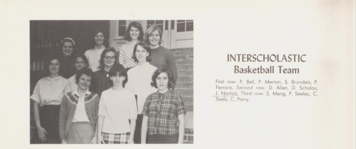 1966 Girls’ Basketball Team