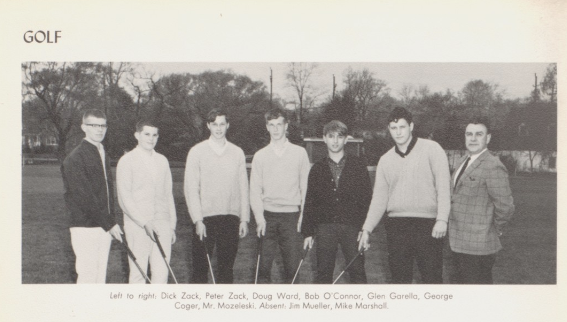 1967 Boys’ Golf Team