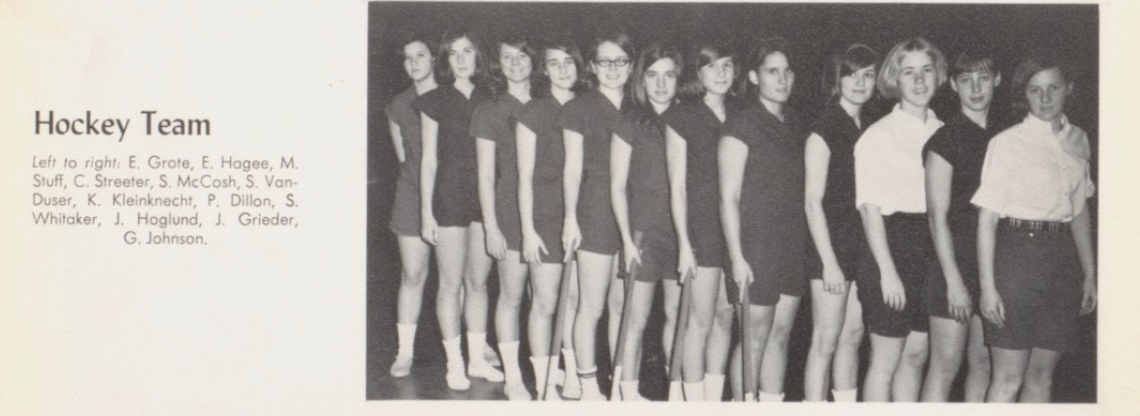 1967 Girls’ Field Hockey Team