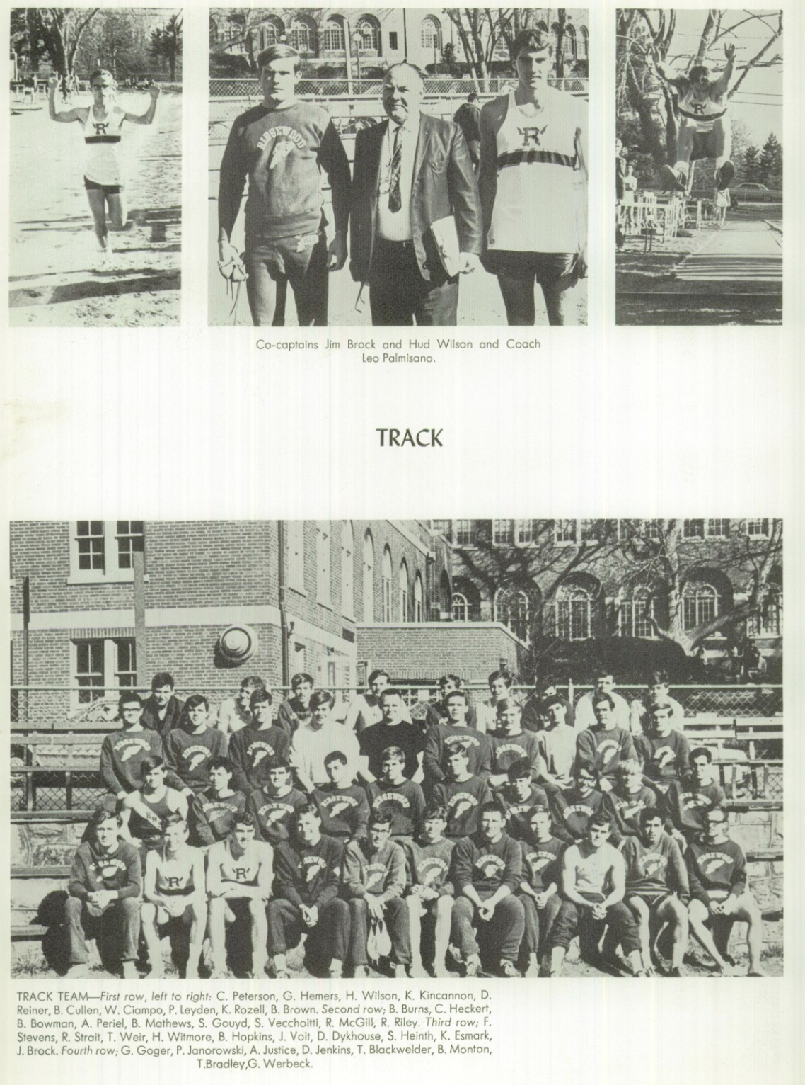 1968 Boys’ Track Team