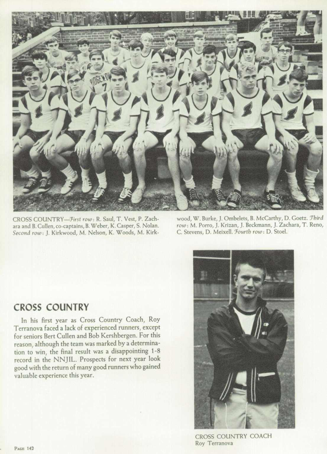 1969 Boys’ Cross Country Team