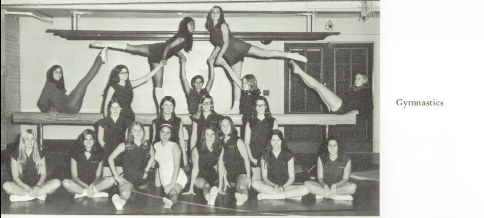 1971 Girls’ Gymnastics Team