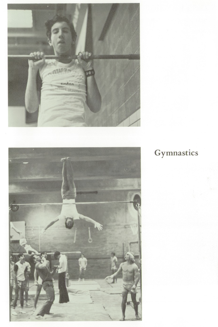 1971 Boys’ Gymnastics Team