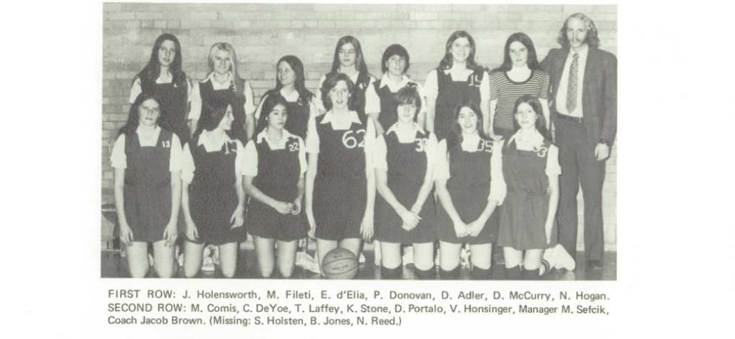 1973 Girls’ Basketball Team