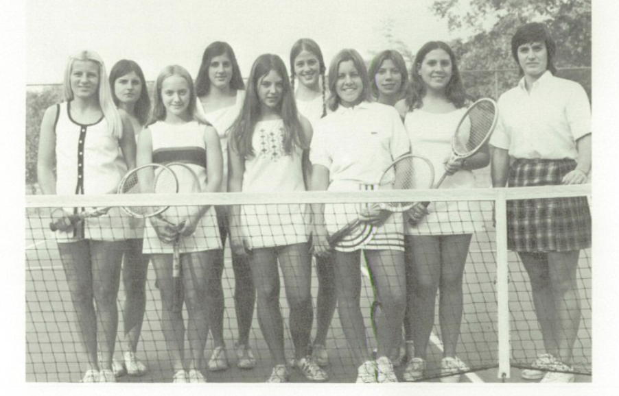 1974 Girls’ Tennis Team