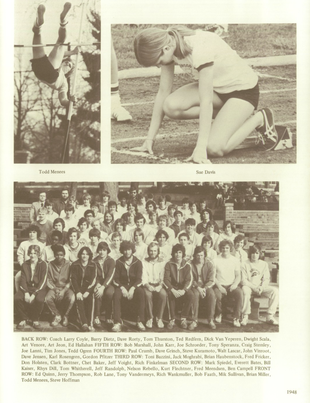 1976 Boys’ Track Team
