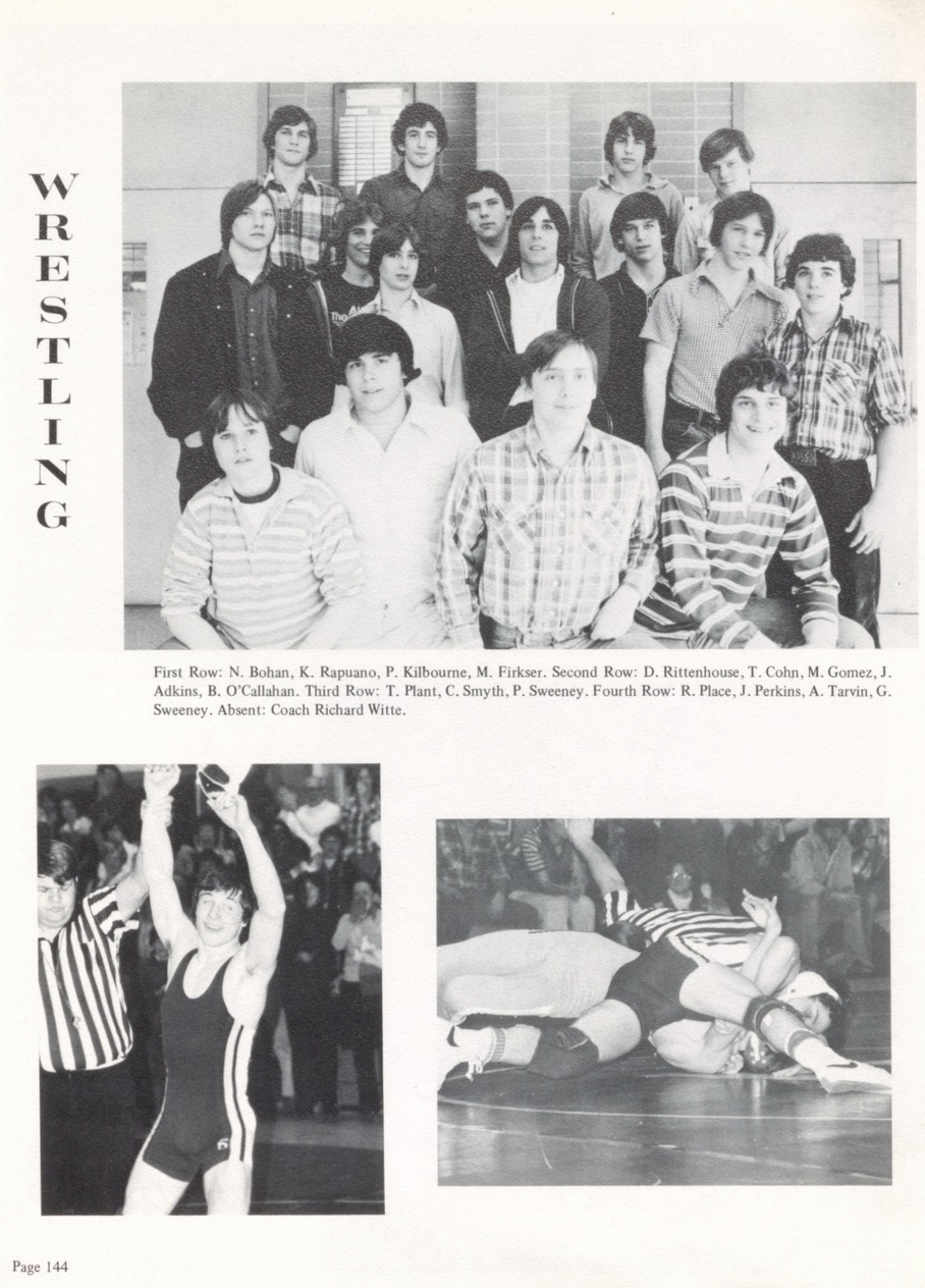 1978 Boys’ Wrestling Team