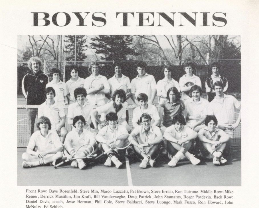 1978 Boys’ Tennis Team