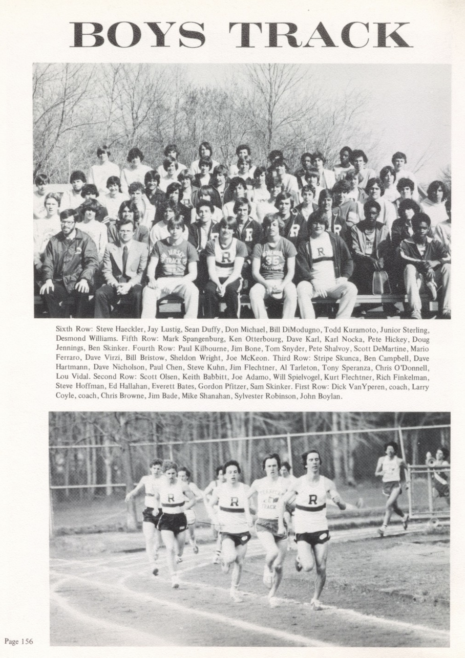 1978 Boys’ Track Team